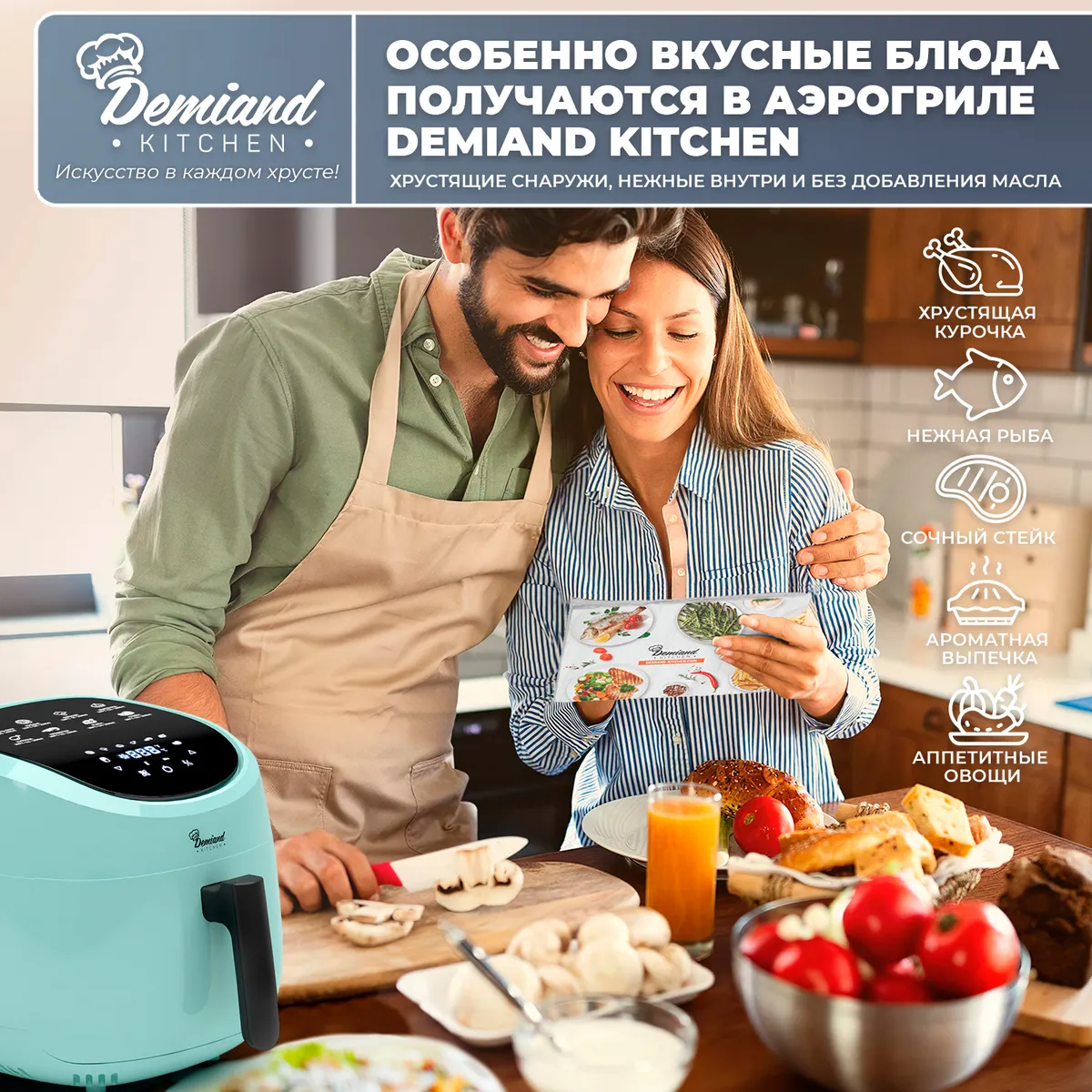 Аэрогриль demiand отзывы. DEMIAND dk-1600 аэрогриль. DEMIAND Kitchen аэрогриль. DEMIAND 5 in 1 dk 1600.