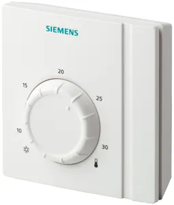 Комнатный термостат RAA21 производства Siemens накладного монтажа с задатчиком температуры, без расписания, для радиаторов и управления котлом Подобрали для вас