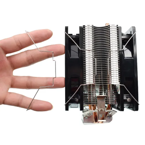 Зажимы вентилятора охлаждения центрального процессора компьютера Для крепления проволокой из нержаве