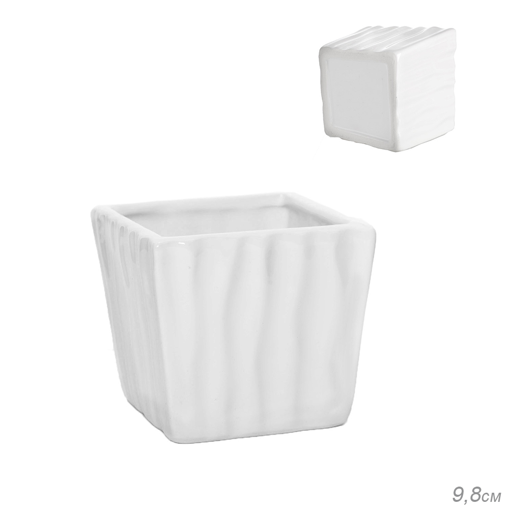 Кашпо 9x8 см, 3023-3W