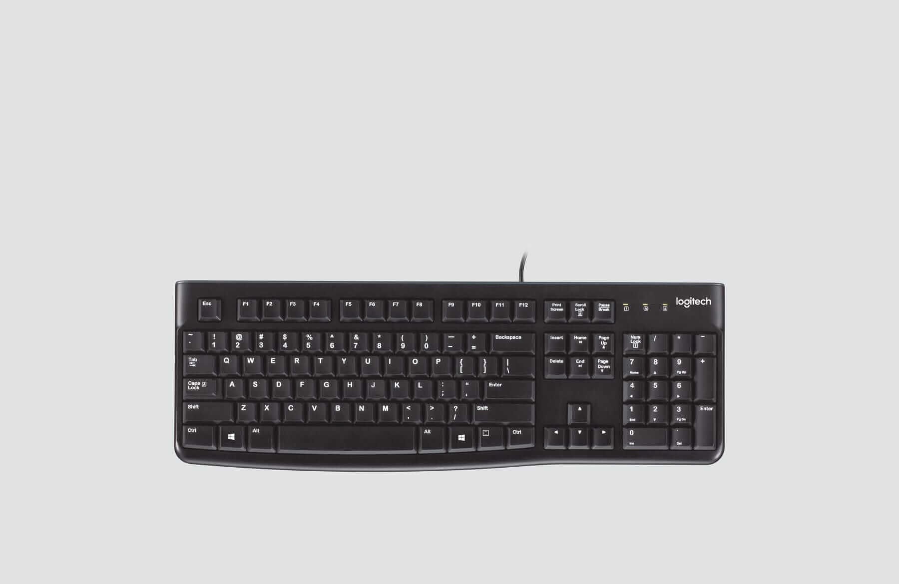 Клавиатура logitech k120 usb black