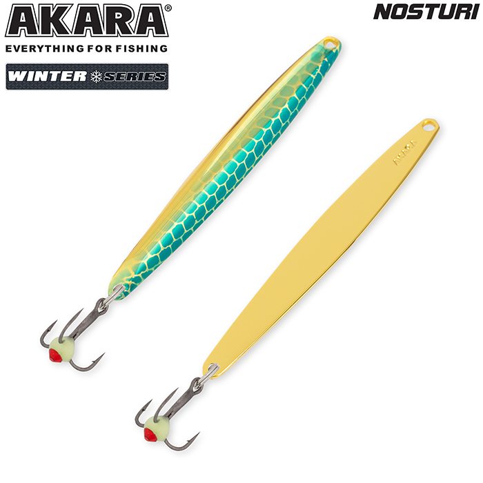 Блесна зим. Akara Ice Nosturi 60 6 гр. Ni/Go