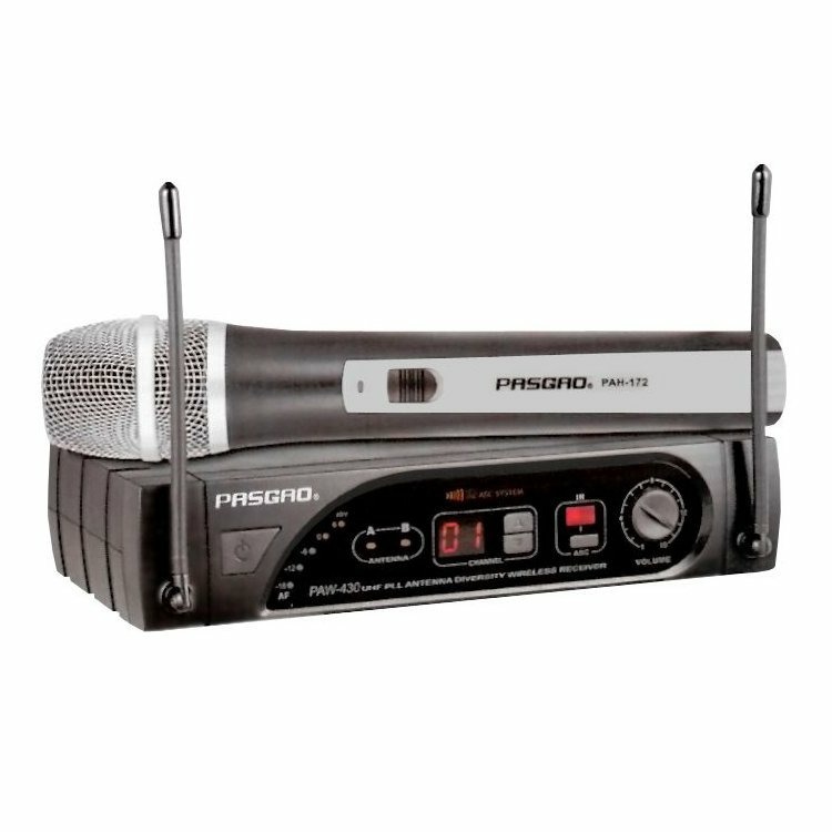 РадиосистемасручнымпередатчикомPASGAOPAW430/PAH172655-679MHz