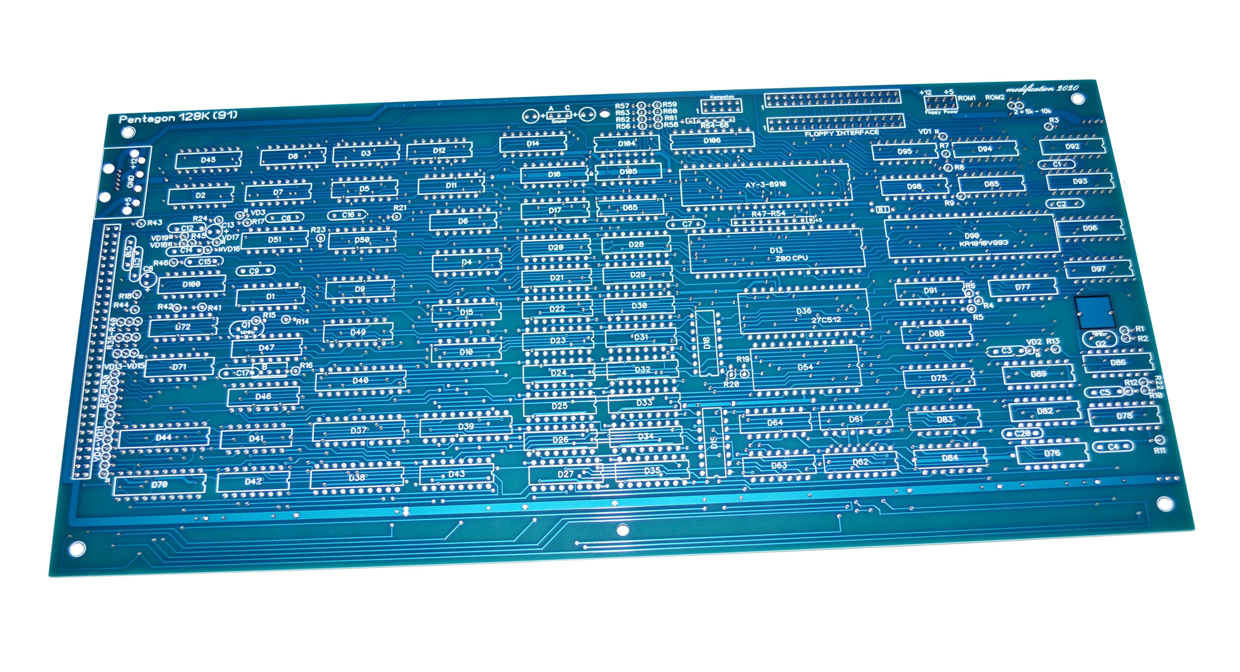 【ay❁*·】 ZX Spectrum Pentagon 128 AY Печатная плата купить на OZON по