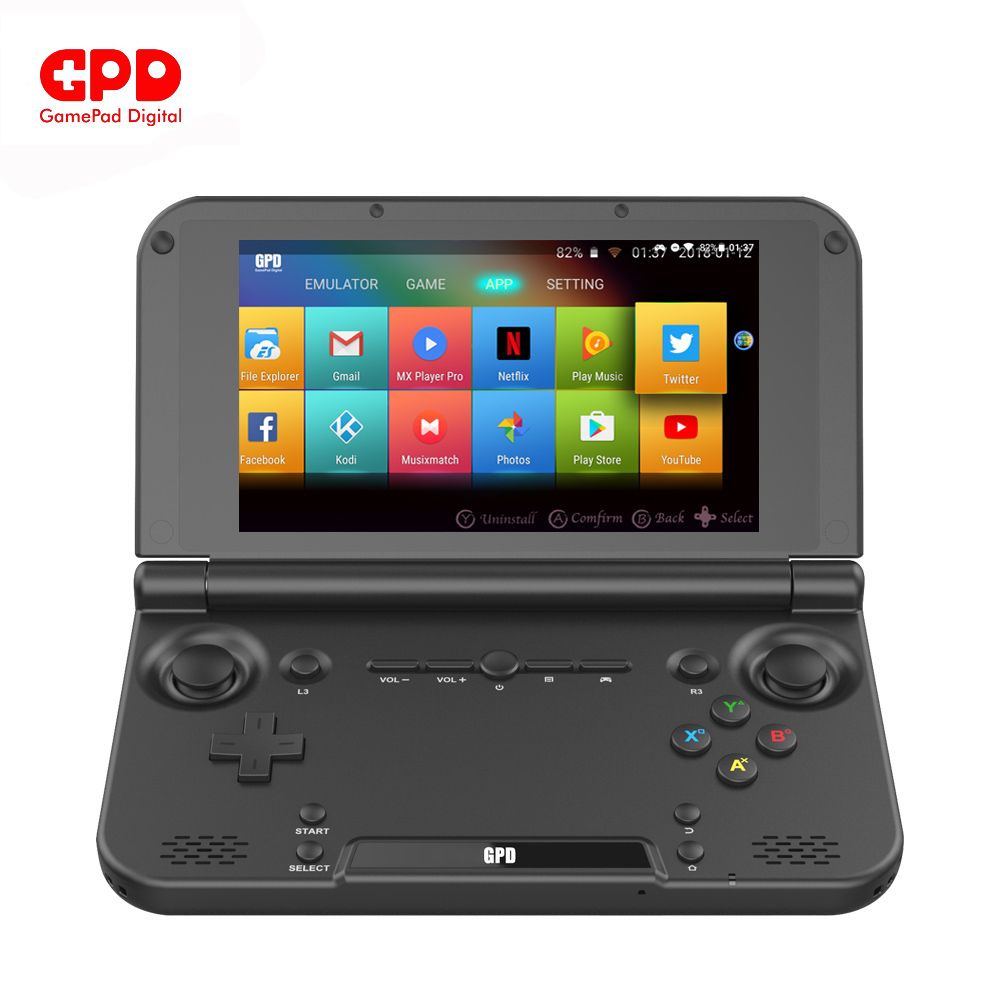 Игровая консоль GPD XD Plus, 8-ядерный процессор MT8176, экран 5