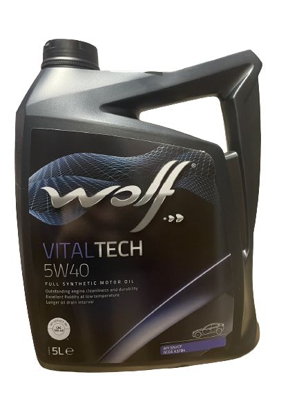 Масло wolf vitaltech 5w40