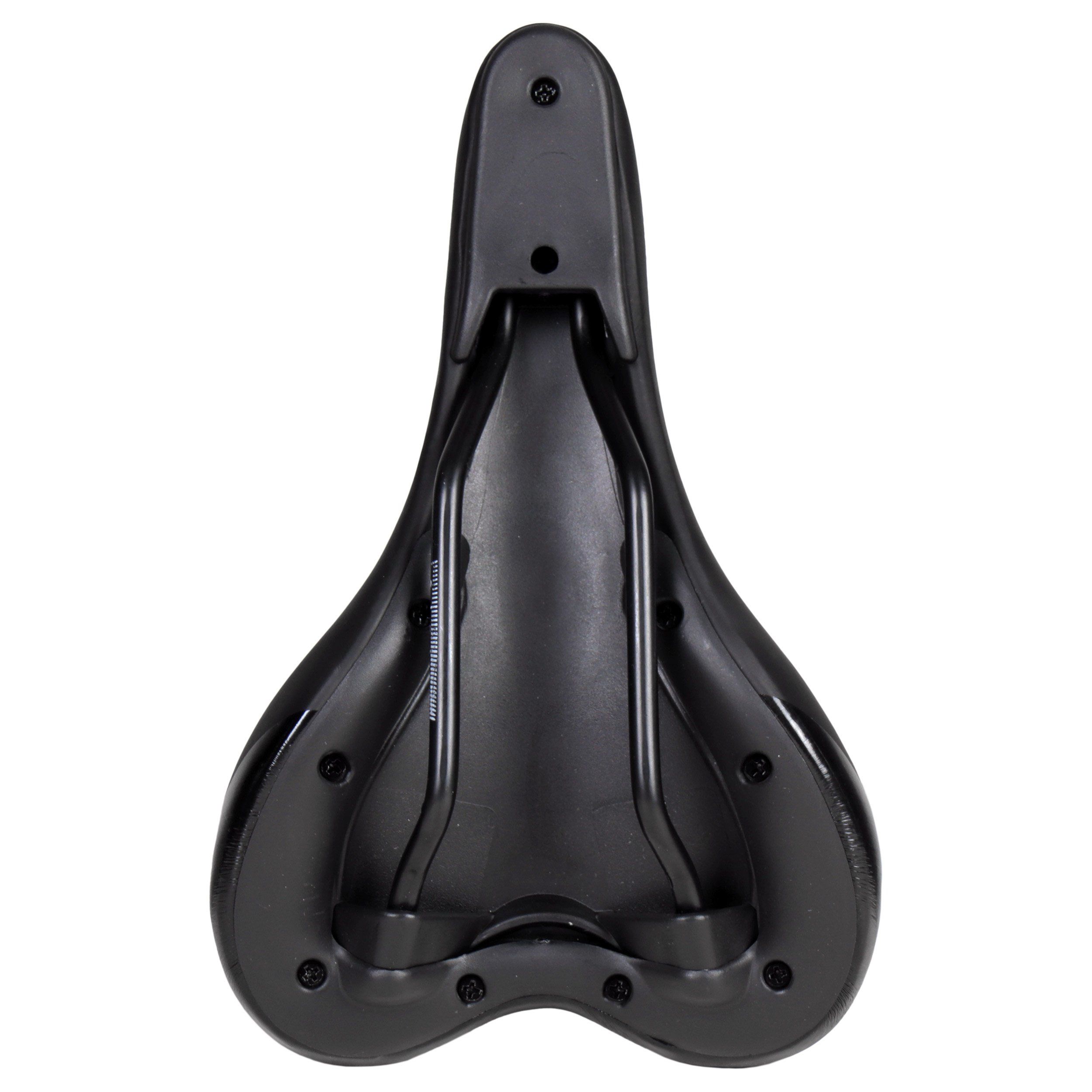 Седло велосипедное детское COMIRON VALLY N942P 235x145, полиуретан принтованный, чёрный, розовый Седло велосипедное детское COMIRON VALLY N942P 235x145, полиуретан принтованный, чёрный, розовый