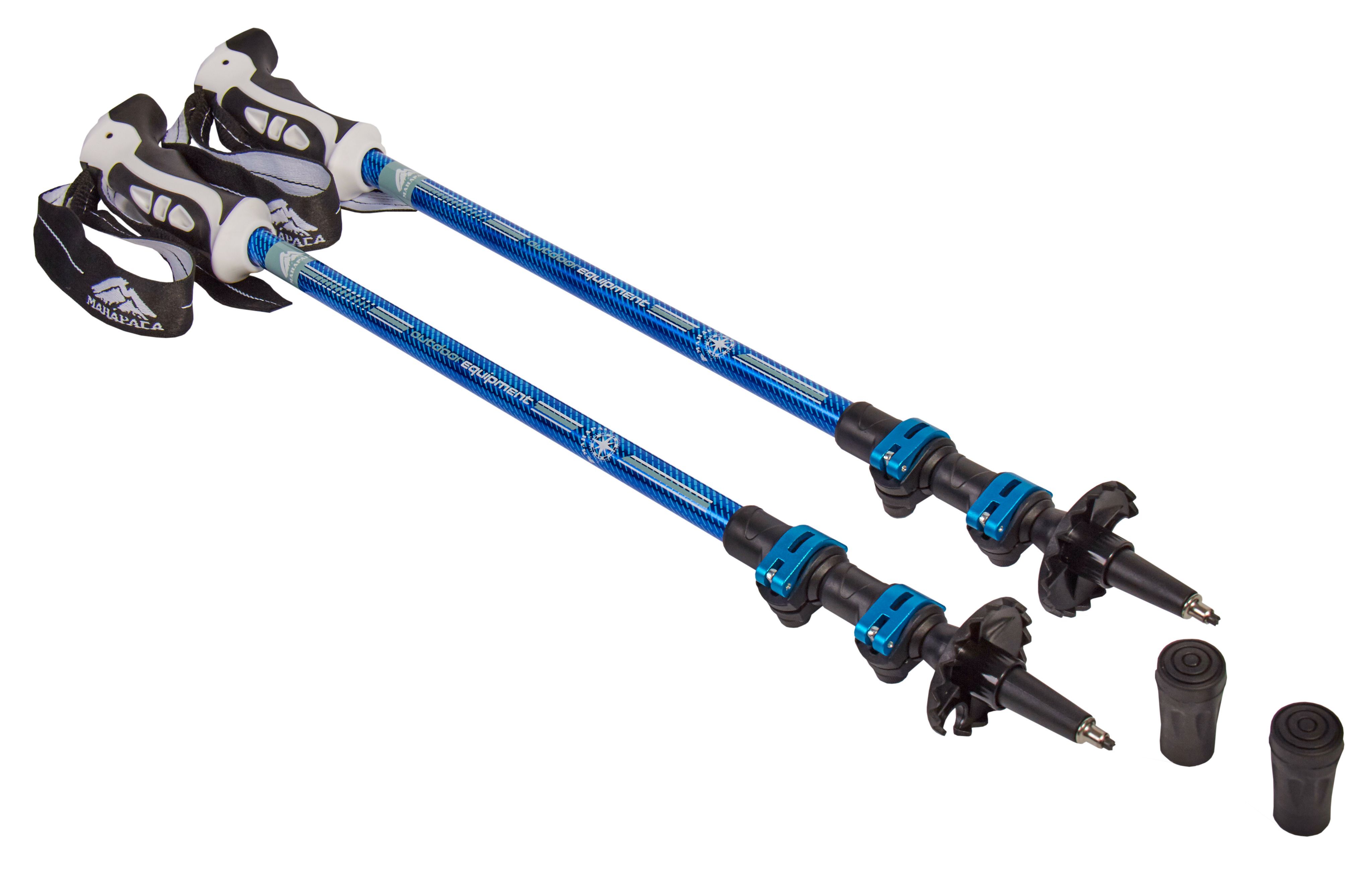 ПалкитреккинговыеМанарагаAlpineсиний