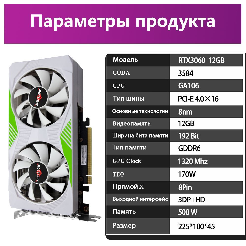 Rtx 3060 12 гб