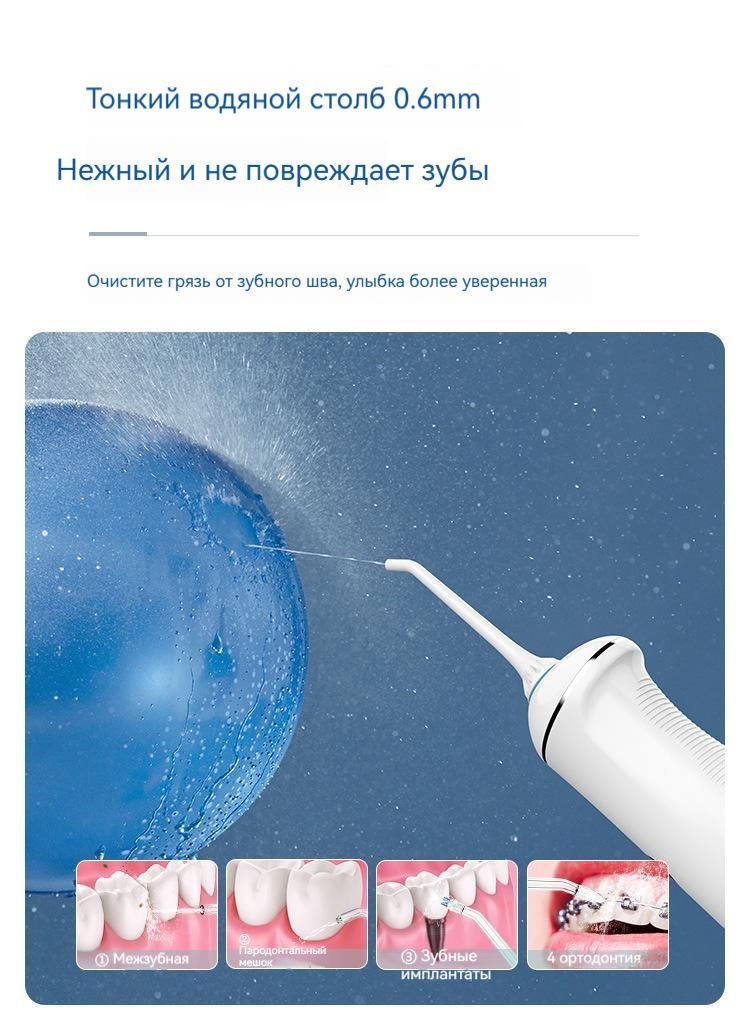 Nicefeel Портативное электрическое устройство для промывки зубов ...