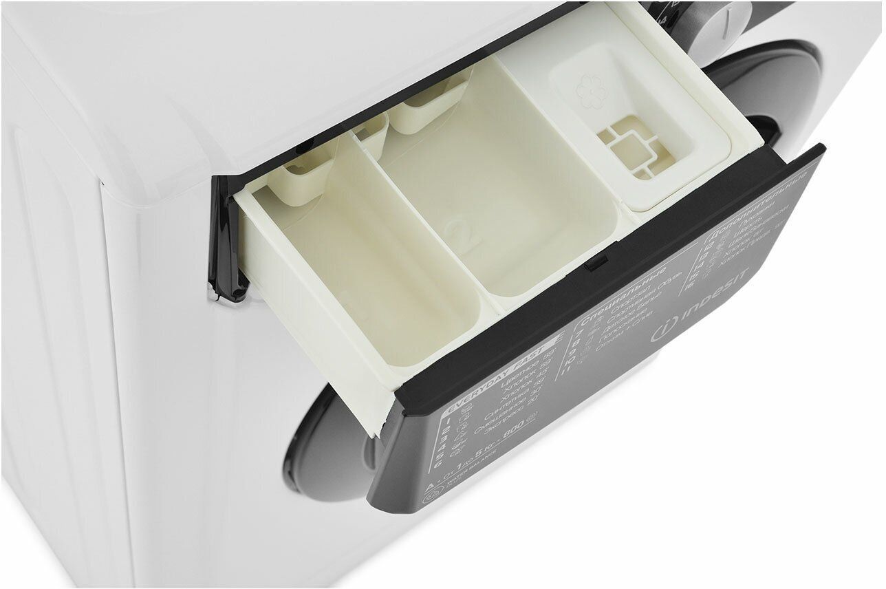 Стиральная машина Indesit EWSB 5085 BK CIS, белый - купить по выгодной ...
