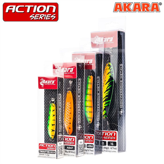 Блесна колеб. незац. Akara Action Series Weedless Mouse 70 18гр. 9/14oz. 04