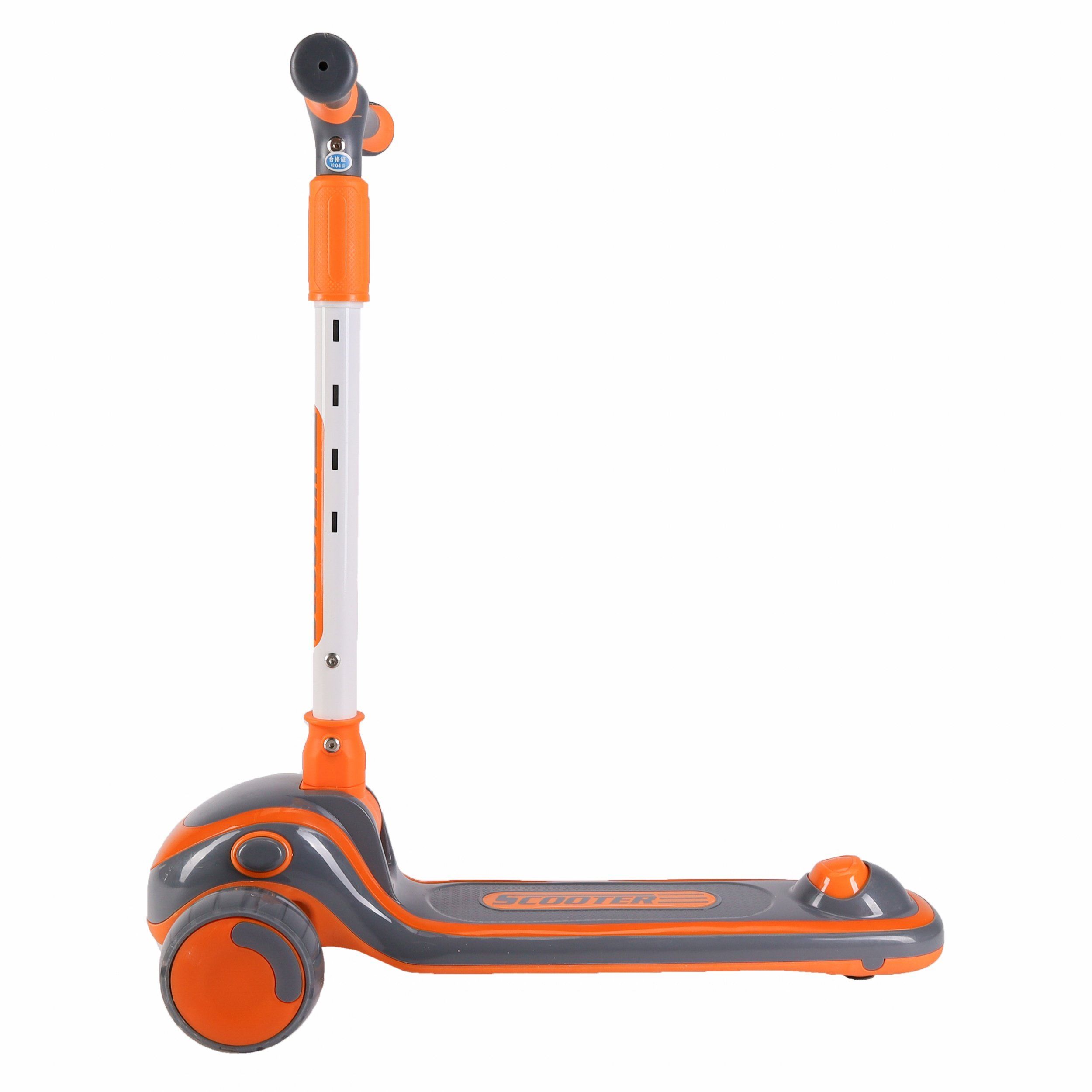 Самокат 3-х колесный SCOOTER Hyper, оранжевый Самокат 3-х колесный SCOOTER Hyper, оранжевый