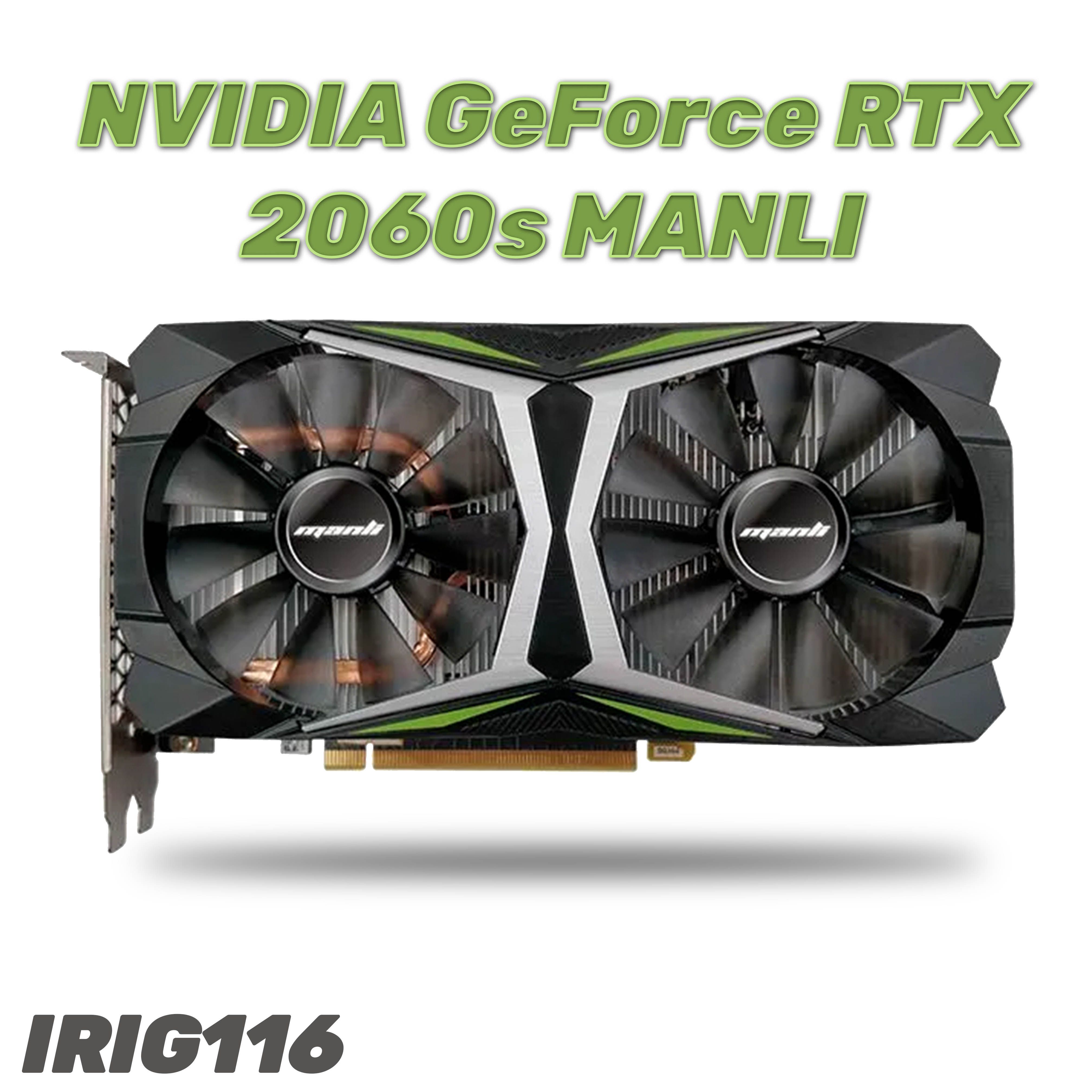 Видеокарта MANLI GeForce RTX 2060 SUPER, 8 ГБ GDDR6 PCI 3.0 HDMI