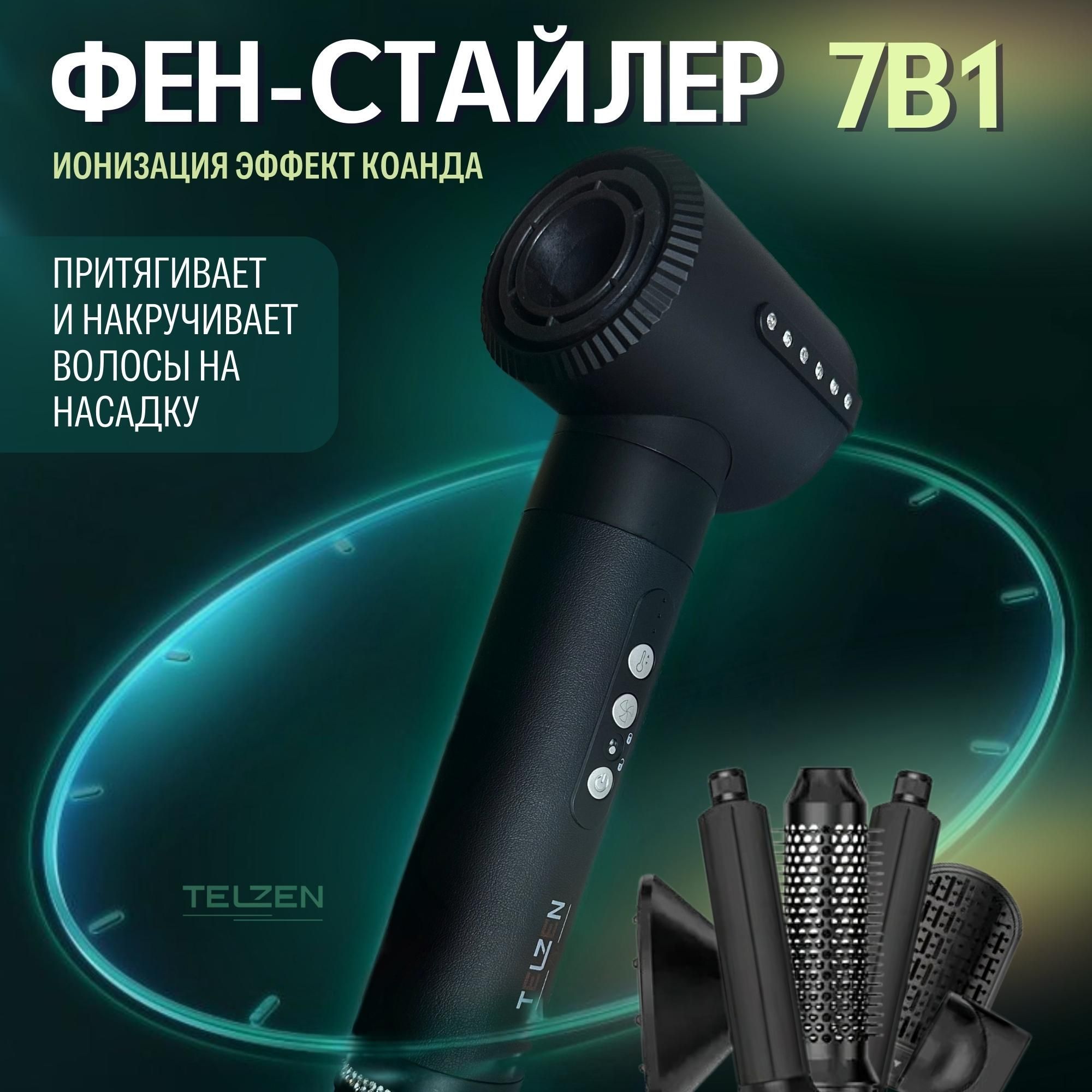 Фен для волос Фен стайлер-45, шоколадный - купить по выгодным ценам в ...