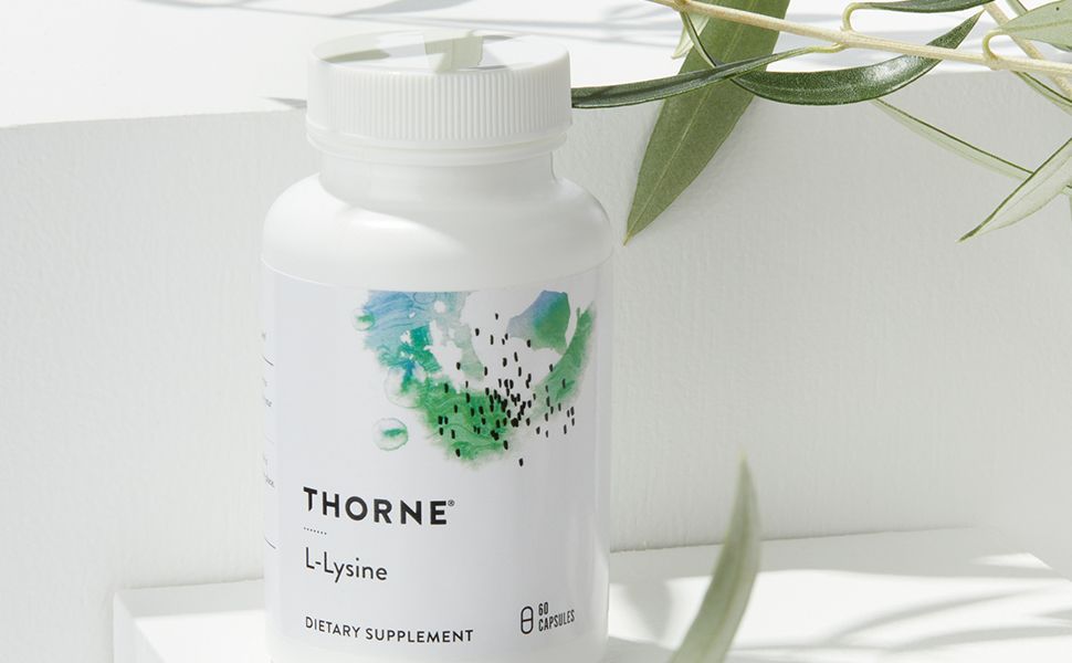 Лизин 500 мг, Lysine 500 mg, Thorne Research, 60 капсул - купить с ...