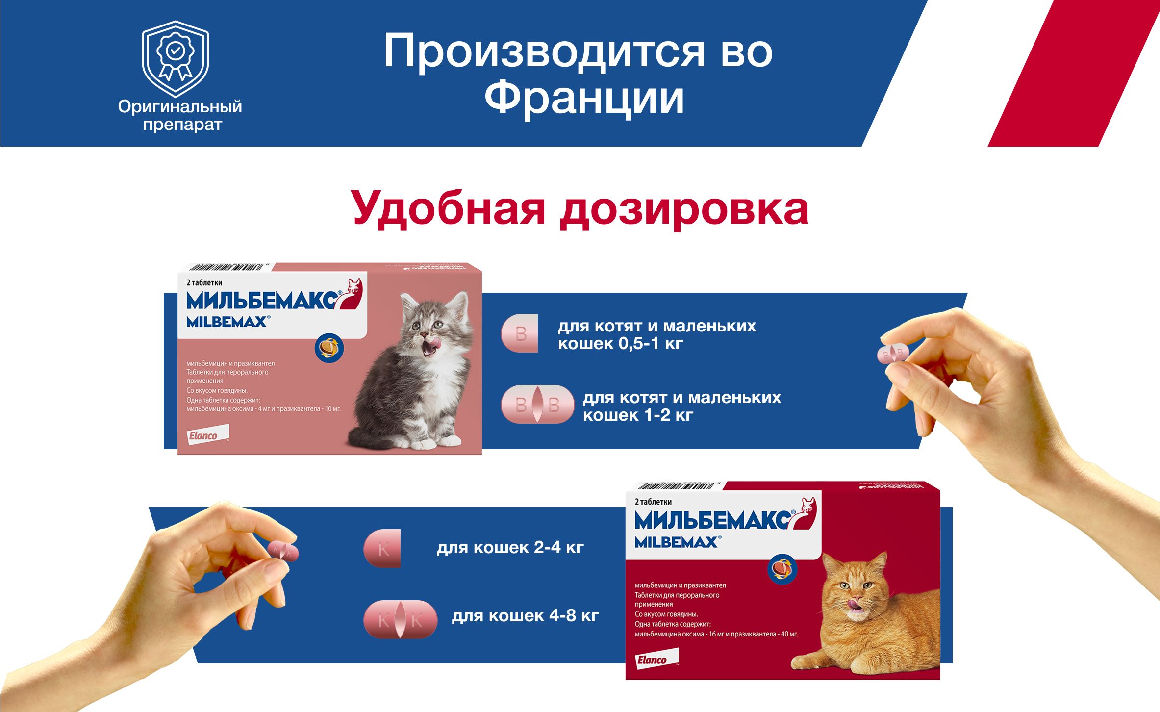 Мильбемакс®, таблетки от гельминтов со вкусом говядины для крупных ...