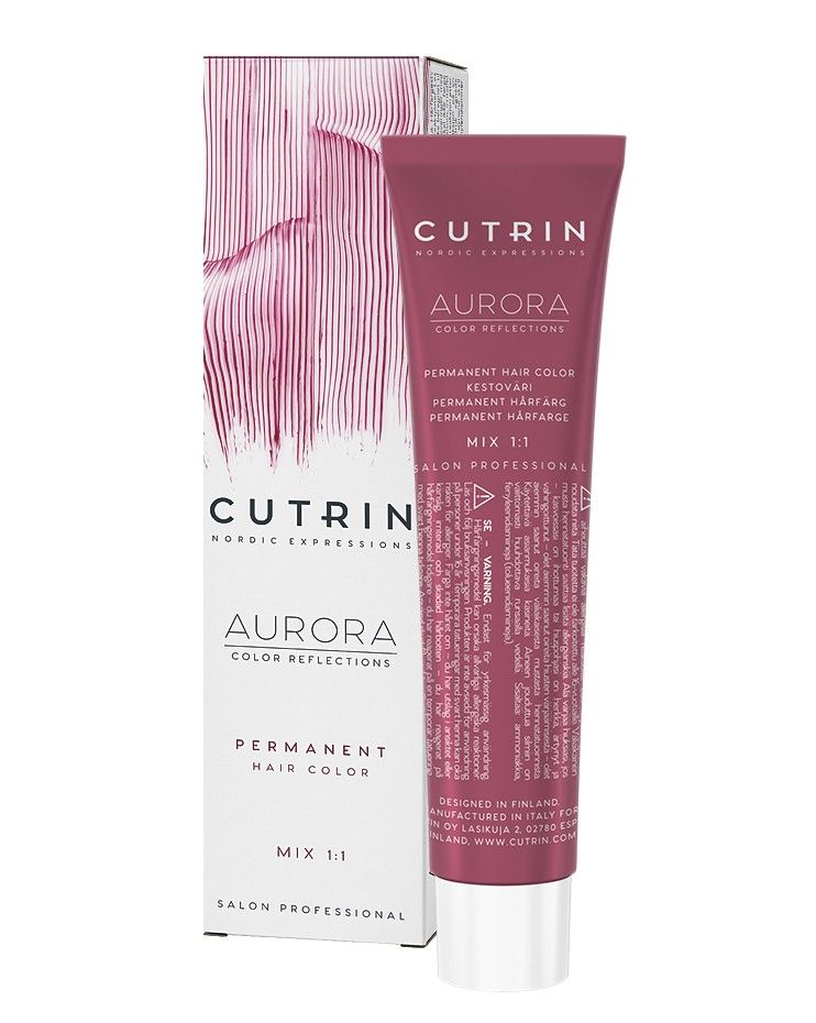 Cutrin Краска для волос профессиональная Медное золото AURORA 6.43 ...