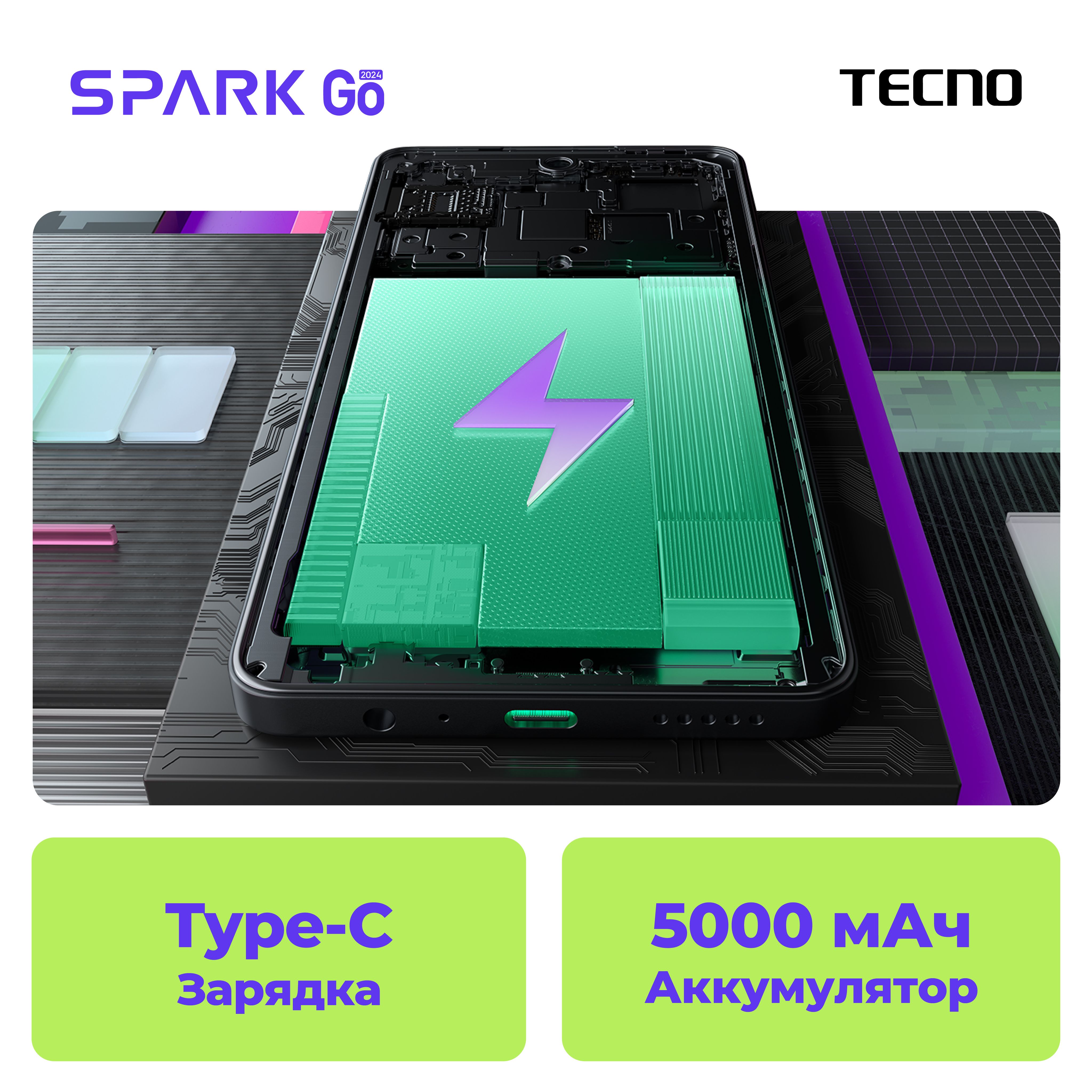 Купить Смартфон Techno Spark Go