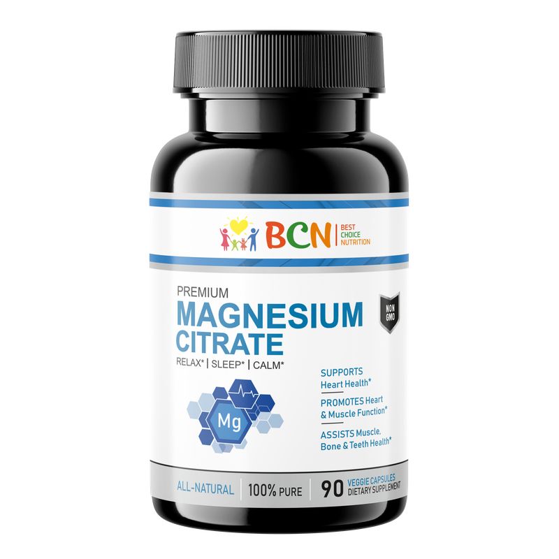 Магний цитрат, Magnesium Citrate, 400мг, 90 капсул - купить с доставкой ...