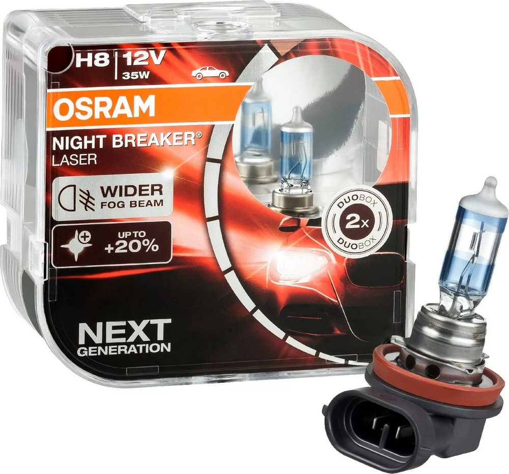 Лампа автомобильная OSRAM 12 В, 2 шт. купить по низкой цене с