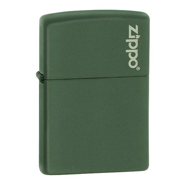 Зажигалка бензиновая ZIPPO Green Matte с порошковым покрытием #1