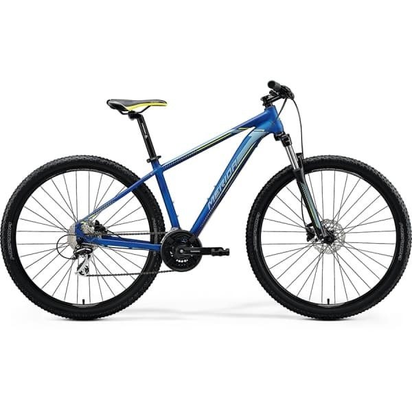 Велосипед Merida Big.Nine 20-D SilkMediumBlue/Silver/Yellow 2020, M(17')(40770) #1