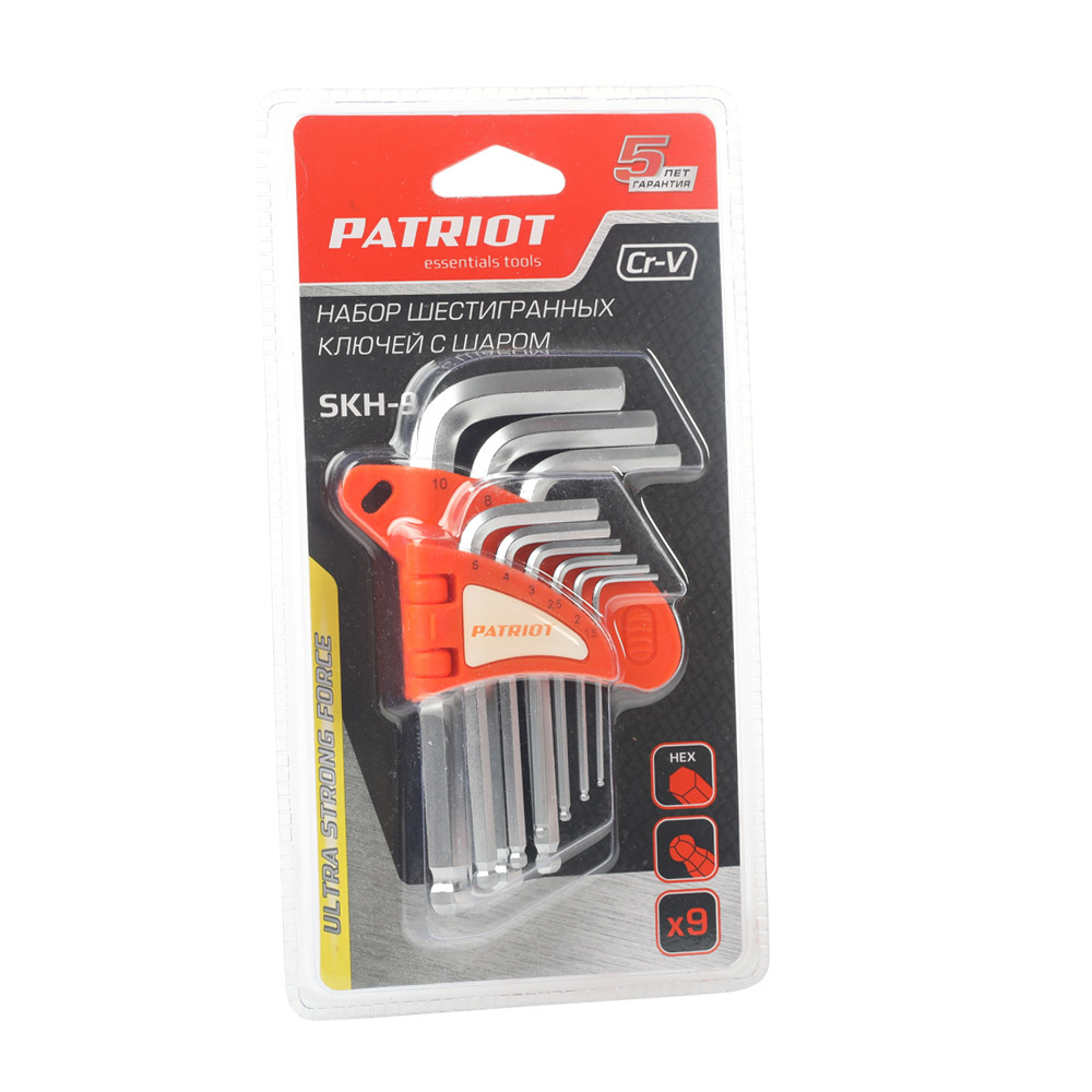 Набор шестигранных ключей PATRIOT SKH-9 #1