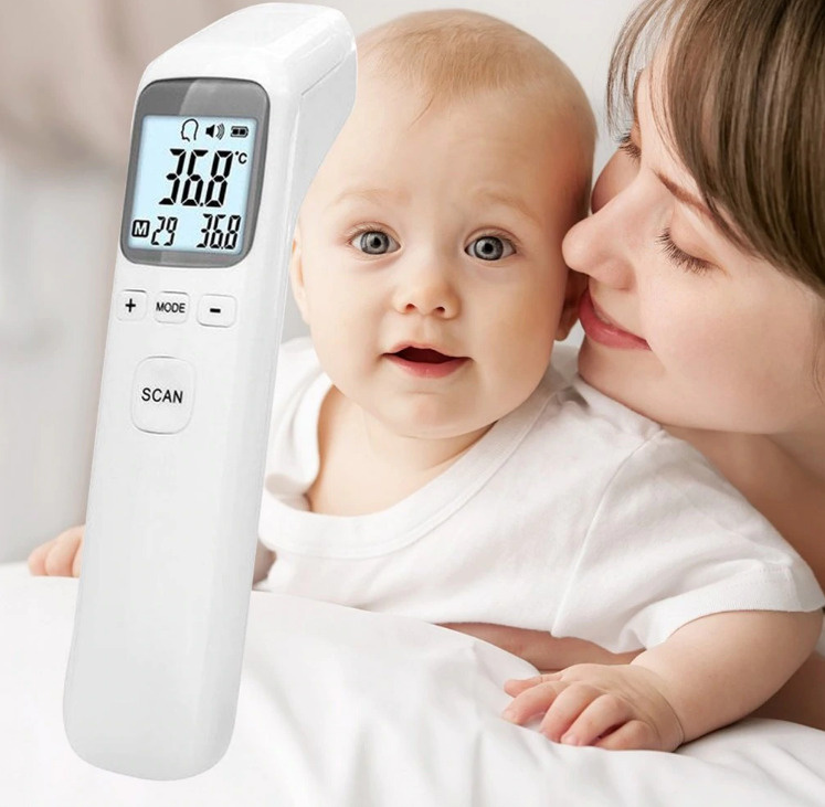 Термометр бесконтактный STR-GSM CK-T 1502 - купить с доставкой по ...