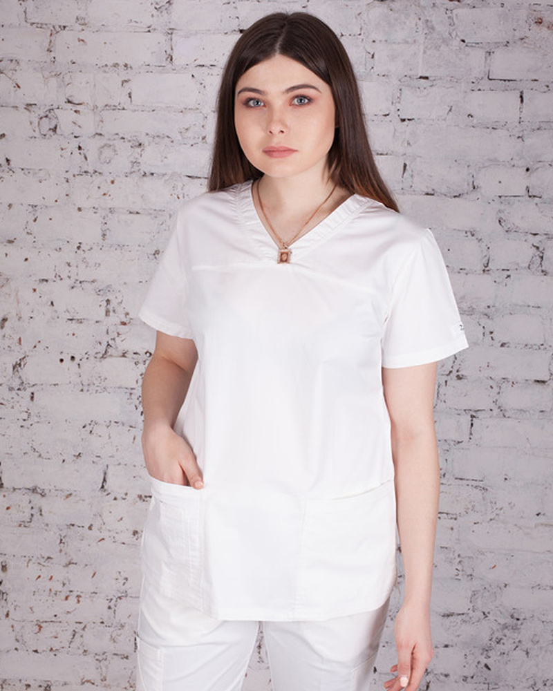 Блуза медицинская Доктор Чехов 5110 White #1