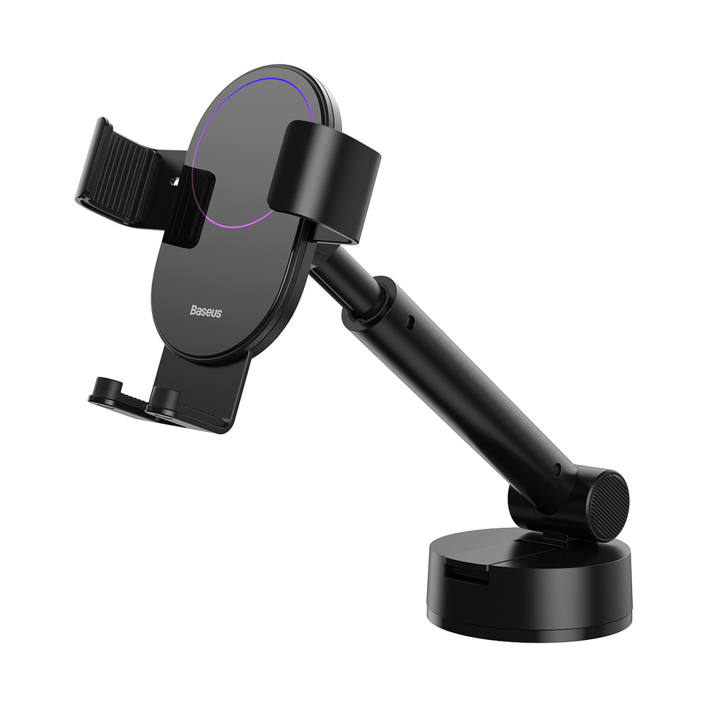 Автомобильный держатель Baseus Simplism Gravity Car Mount Holder with  Suction Base (SUYL-JY01) Black