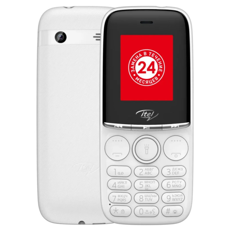 Мобильный телефон ITEL 2320 DS White #1