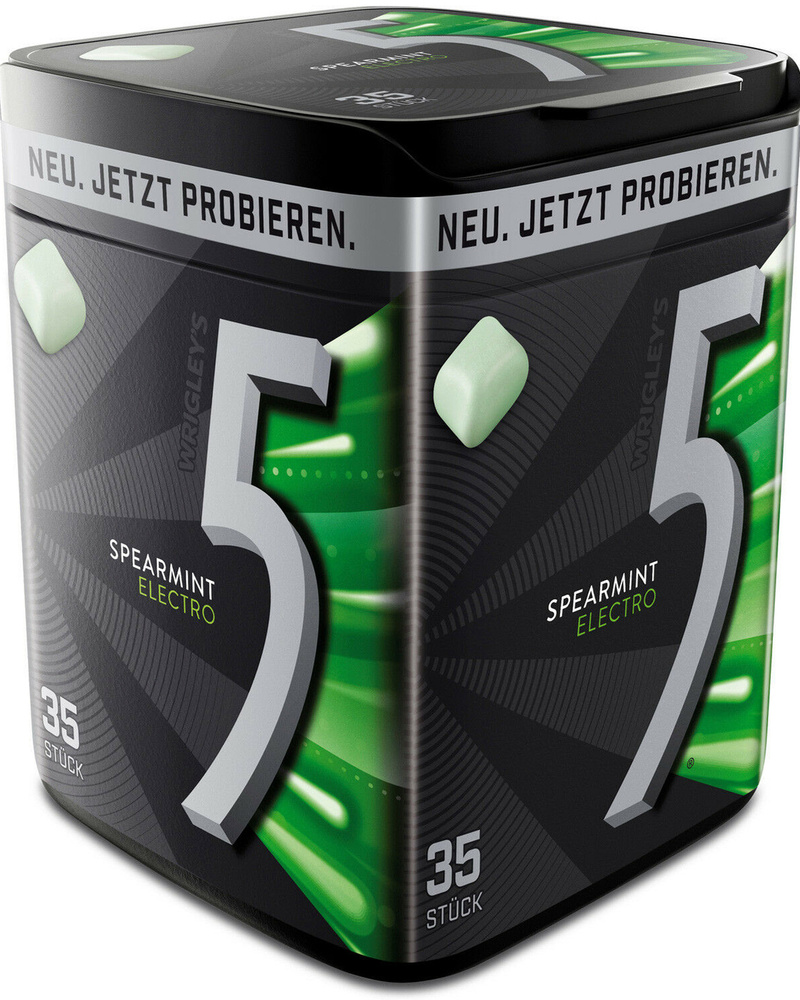 Жевательная резинка, Wrigley's Five, "Мяты" 85 гр - купить с доставкой ...