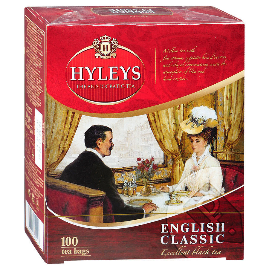 Чай черный Хейлис Английский класический 100 пак. * 1,8 гр #1