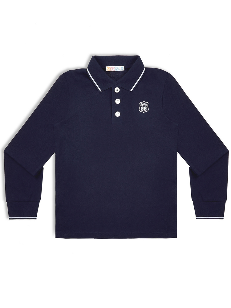 Поло Me&We, размер 152, цвет темно-синий, 100% Хлопок - купить по ...