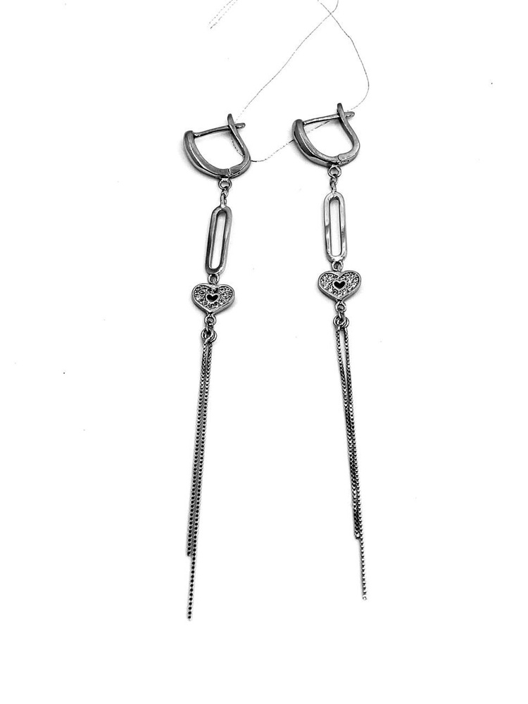 Верона Silver Серьги длинные - купить с доставкой по выгодным ценам в ...