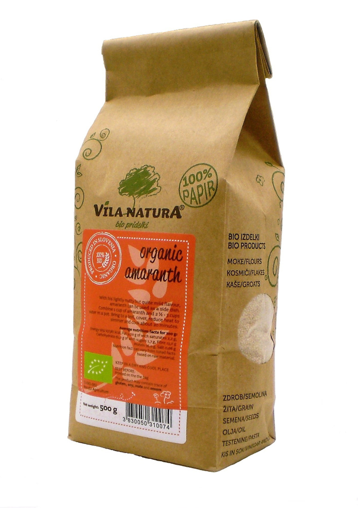 Vila Natura семена амаранта био органические Словения 500 гр. #1