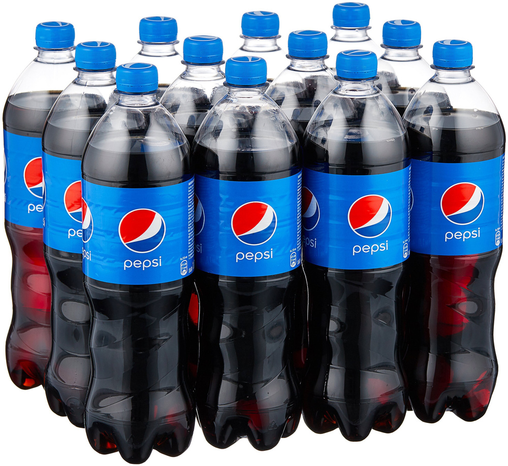 Газированный напиток Pepsi/пепси-кола, 12 шт по 1 л #1