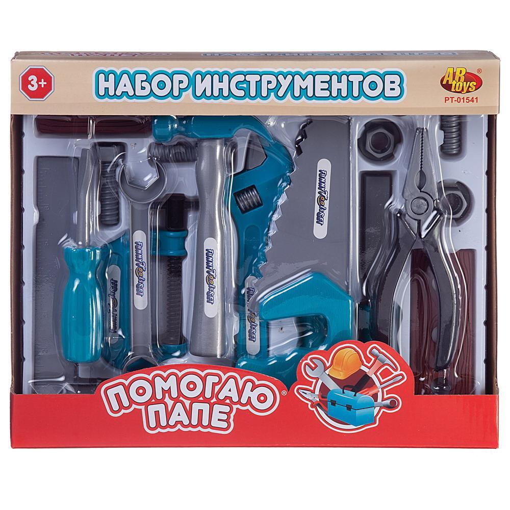 Игровой набор ABtoys Помогаю Папе Инструменты с молотком, в коробке  #1