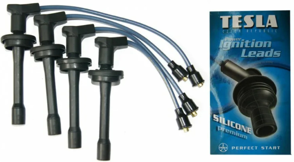 Провода высоковольтные (бронепровода) Тесла 406 дв (с наконечниками ...