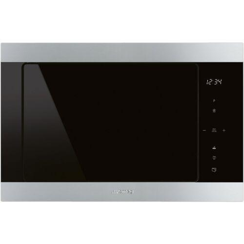 Встраиваемая микроволновая печь 60х38 см Smeg FMI325X черная #1