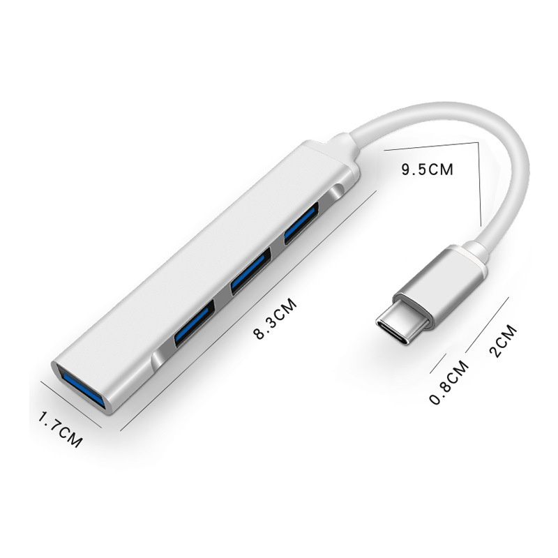 Частный мини - концентратор USB 3.0 HUB шунт перетаскивает четыре TypeC .