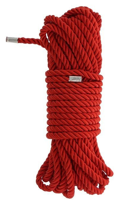 Красная веревка DELUXE BONDAGE ROPE - 10 м. - купить с доставкой по ...
