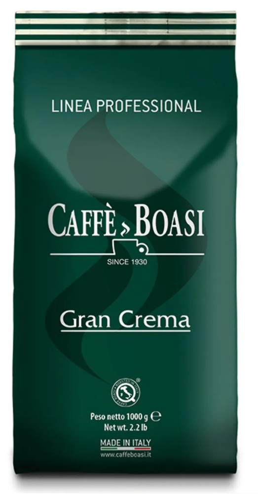 Кофе в зернах Caffe Boasi "Gran Crema PROFESSIONAL" (арабика 15% / робуста 85%), 1 кг  #1