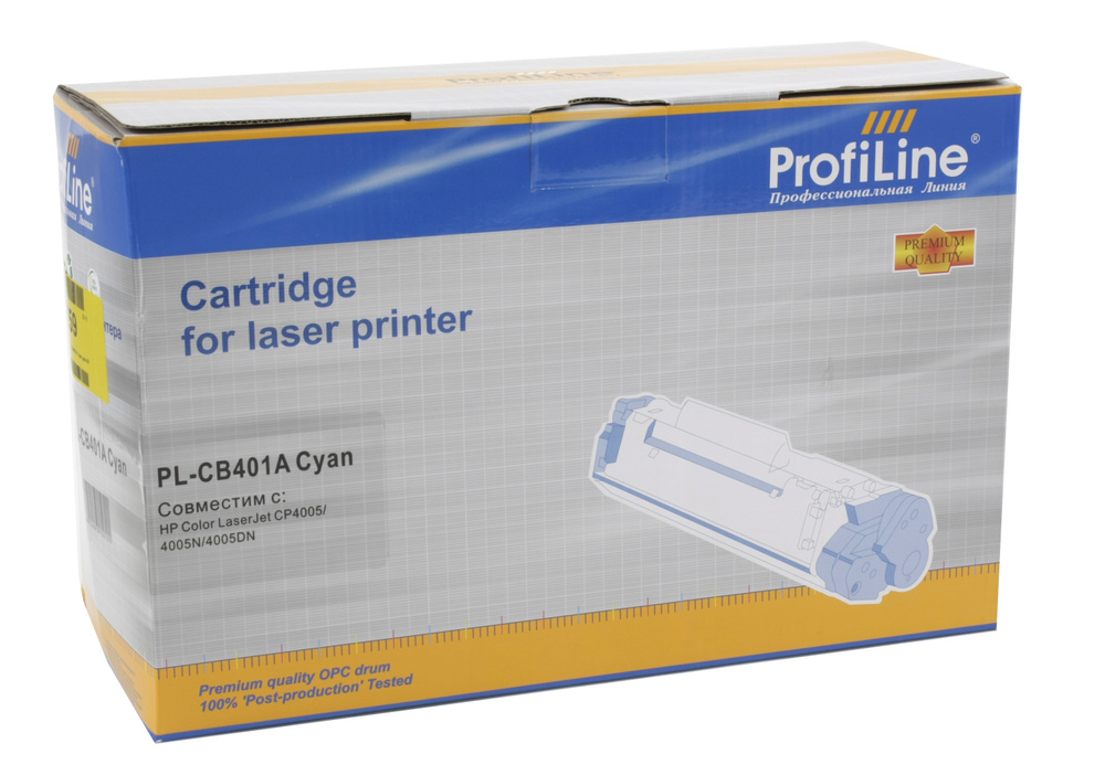 Картридж ProfiLine PL- CB401A Cyan для HP CLJ CP4005 (7500стр) #1