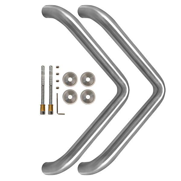 Ручка-Скоба На Калитку NH-86-25/300-INOX (Нержавейка 304) ГОСТ 538.