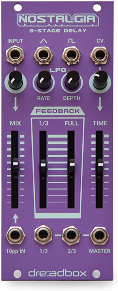 Модульный синтезатор Dreadbox Nostalgia / 3-Stage Delay #1