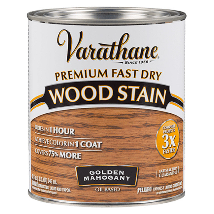 Морилка - Масло Для Дерева Varathane Premium Fast Dry Wood Stain Золотой Махагон 0,946л  #1