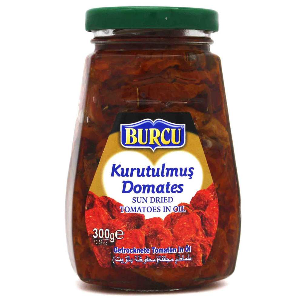 Вяленые помидоры сушеные на солнце, в масле BURCU 300 гр #1