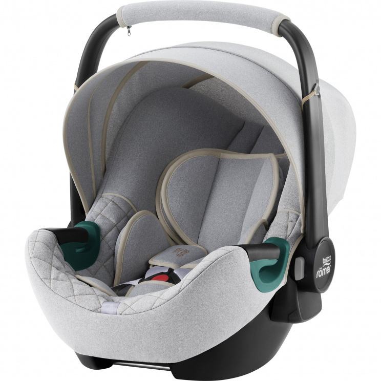 Автокресло детское Britax Roemer BABY-SAFE 3 i-SIZE Nordic Grey, автолюлька группы 0+ для младенцев с #1